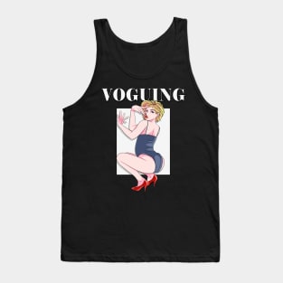 Voguing Drag Queen Dancer Gay LGBTQ Vogue Dance Tank Top